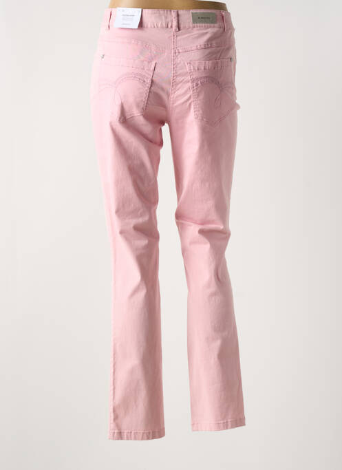 Pantalon slim roz BRANDTEX femeie