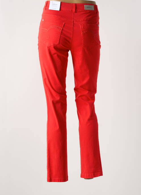 Pantalon slim roșu BRANDTEX femeie
