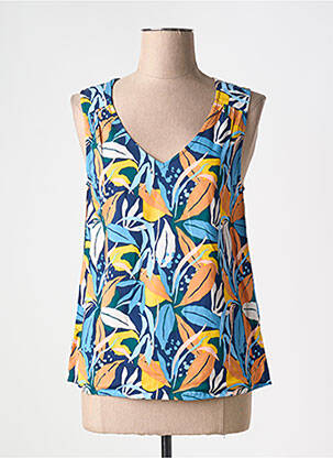 Top albastru TRANQUILLO femeie