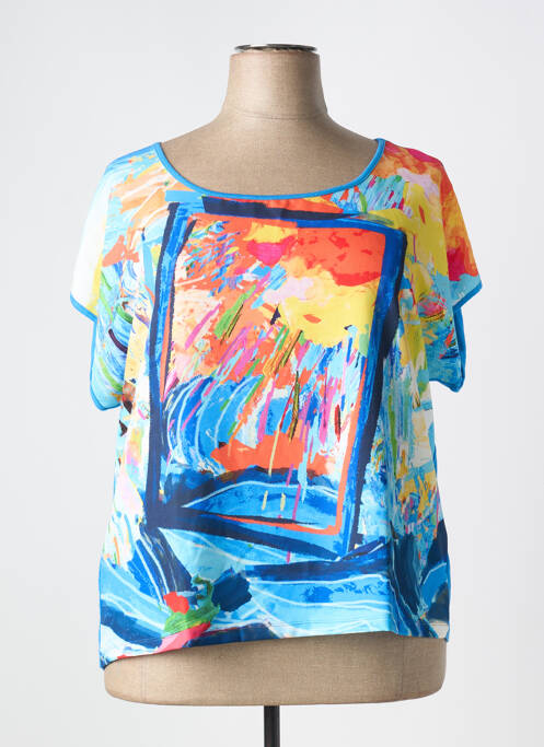 Tricou albastru MALOKA femeie