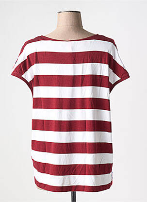 Tricou imprimeu fantezie mâneci scurte roșu STREET ONE femeie