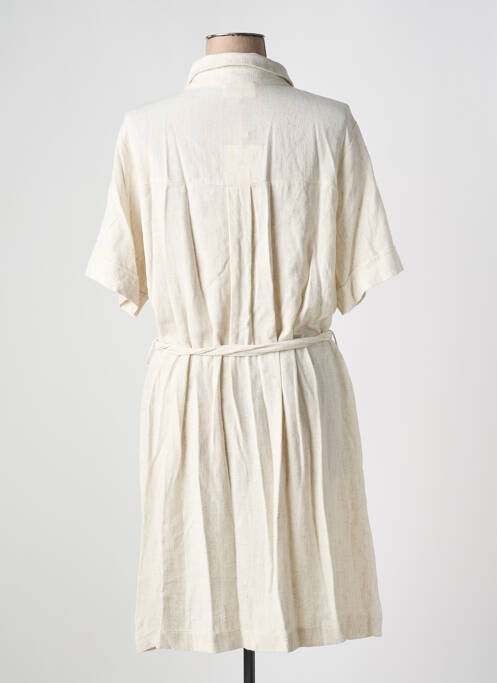 Rochie midi bej GRACE & MILA femeie