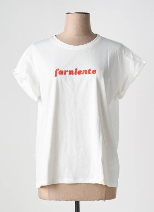 Tricou alb GRACE & MILA femeie