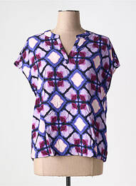 Bluză mâneci scurte mâneci scurte violet STREET ONE femme