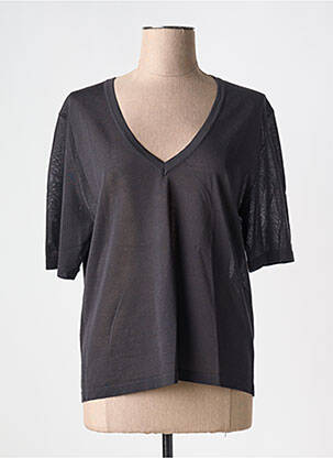 Pulover gri GRACE & MILA femeie