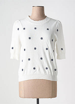 Pulover alb B.YOUNG femeie