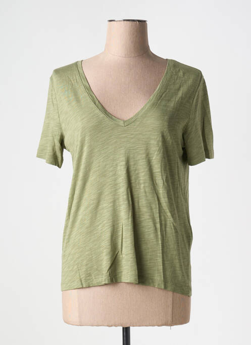 Tricou verde VILA femeie