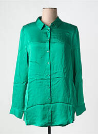 Cămașă croială dreaptă mâneci lungi verde STREET ONE femme