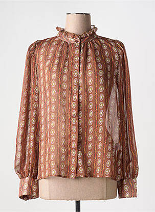 Cămașă maro LAURE + MAX femeie