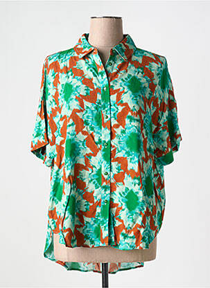 Cămașă verde PIECES femeie