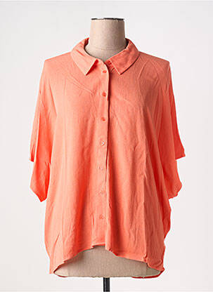 Cămașă portocaliu LAURE + MAX femeie