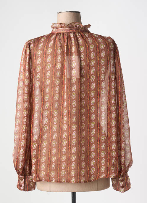 Cămașă maro LAURE + MAX femeie