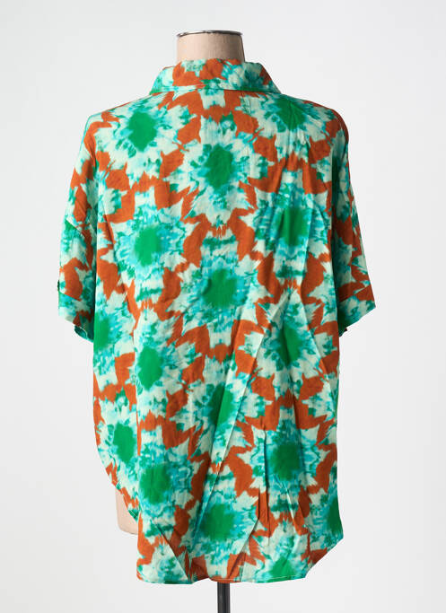 Cămașă verde PIECES femeie