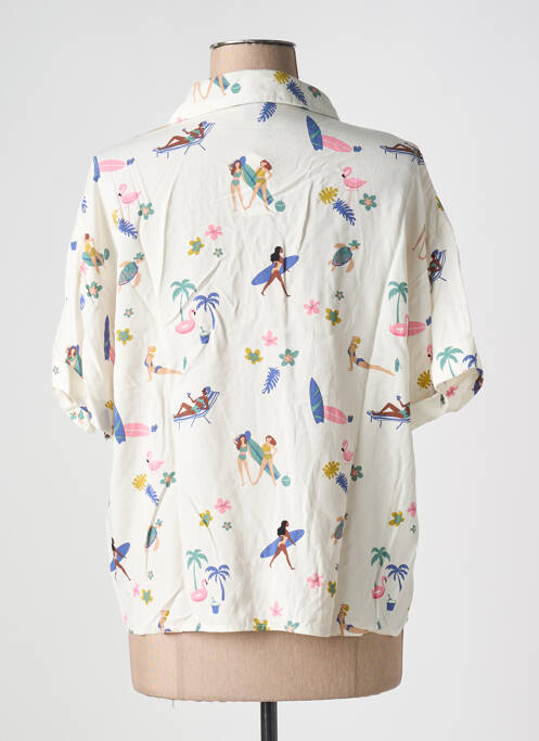 Cămașă alb PIECES femeie