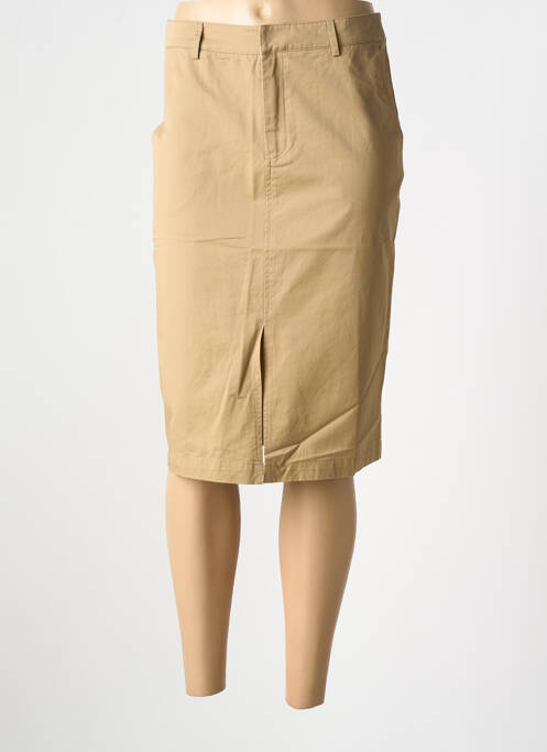 Fustă midi maro GRACE & MILA femeie