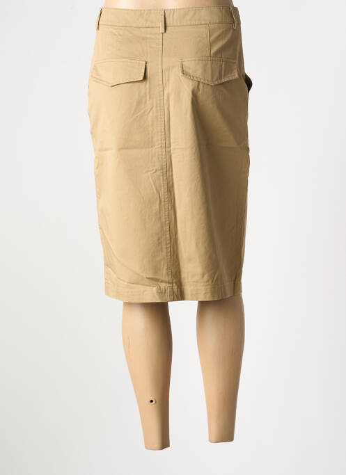 Fustă midi maro GRACE & MILA femeie