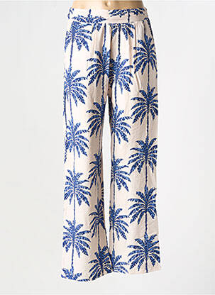 Pantalon drept albastru SUZZY & MILLY femeie