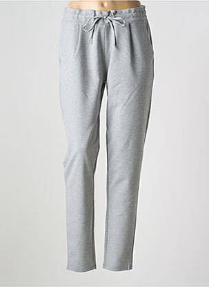 Pantalon slim gri ICHI femeie