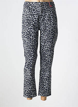 Pantalon 7/8 elasticitate mărime normală negru STREET ONE femeie