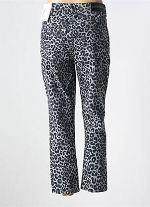 Pantalon 7/8 elasticitate mărime normală negru STREET ONE femeie