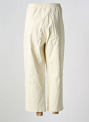 Pantalon 7/8 elasticitate mărime normală bej ICHI femeie