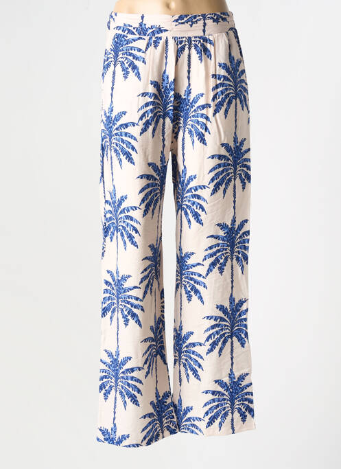 Pantalon drept albastru SUZZY & MILLY femeie