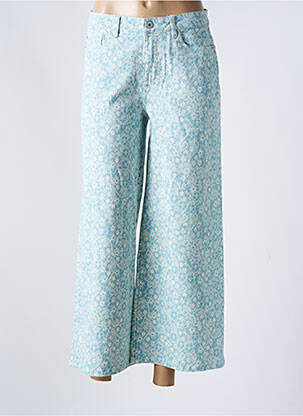 Pantalon 7/8 albastru ICHI femeie