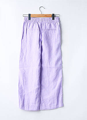 Pantalon 7/8 talie elastică violet STREET ONE femeie
