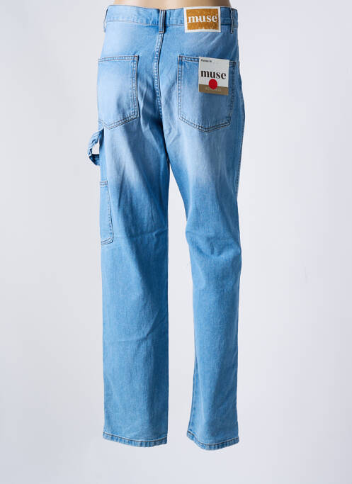 Blugi cu croială dreaptă albastru MUSE femeie