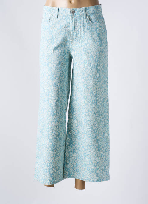 Pantalon 7/8 albastru ICHI femeie