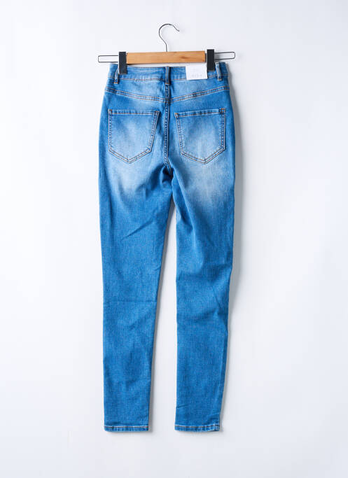 Blugi cu croială slim albastru VILA femeie