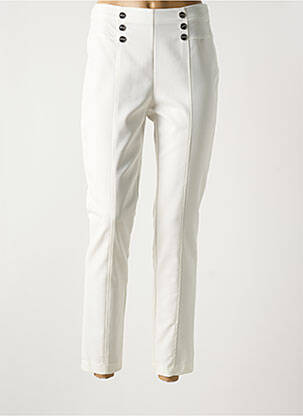 Pantalon 7/8 alb JUS D'ORANGE femeie