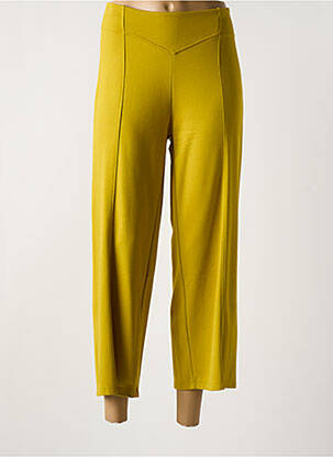Pantalon 7/8 elasticitate verde MALOKA femeie