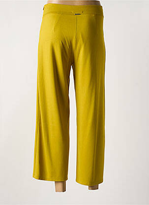 Pantalon 7/8 elasticitate verde MALOKA femeie