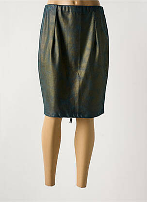 Fustă midi verde REVD'ELLE femeie