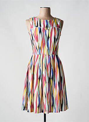 Rochie midi galben FILLE A SUIVRE femeie