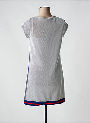Rochie scurtă mâneci scurte mâneci scurte albastru SMASH WEAR femeie