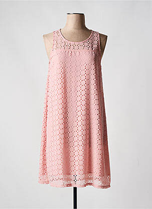 Rochie midi roz SMASH WEAR femeie