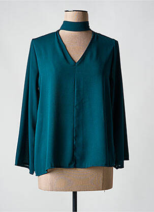 Bluză mâneci 3/4 mâneci 3/4 verde GARCONNE femeie