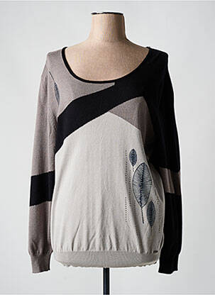 Pulover gri FELINO femeie