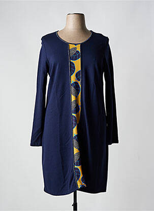 Rochie midi albastru MALOKA femeie