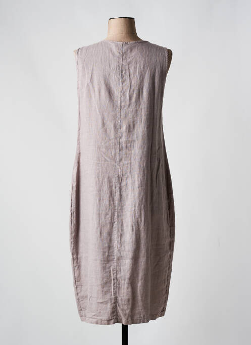 Rochie midi maro KOKOMARINA femeie