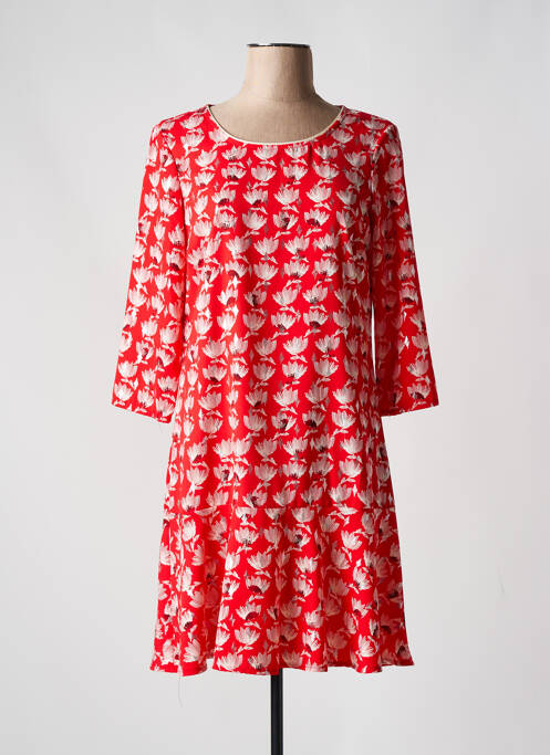 Rochie scurtă roșu FILLE A SUIVRE femeie