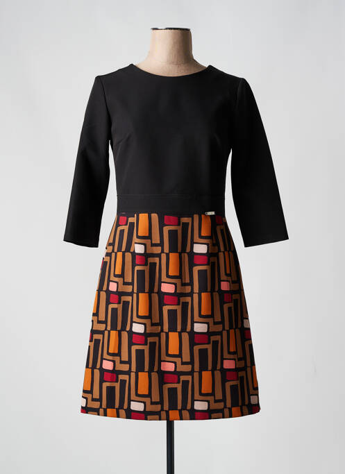 Rochie scurtă portocaliu QUATRE VINGT JOURS femeie