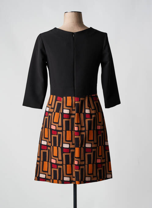 Rochie scurtă portocaliu QUATRE VINGT JOURS femeie