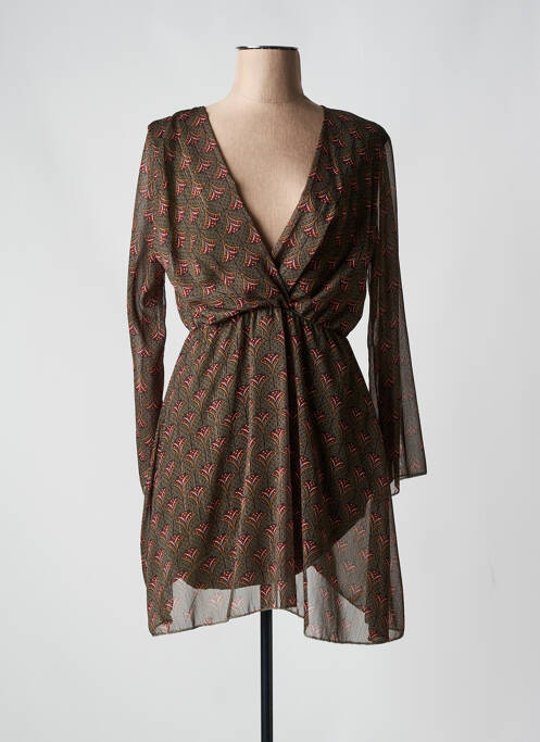 Rochie scurtă verde GARCONNE femeie