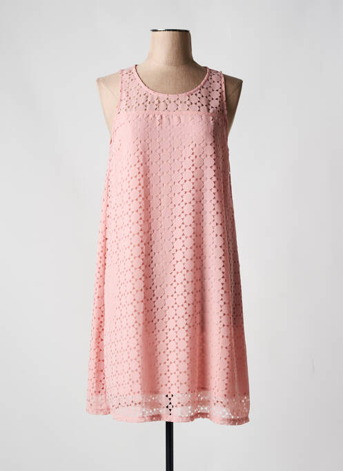 Rochie midi roz SMASH WEAR femeie