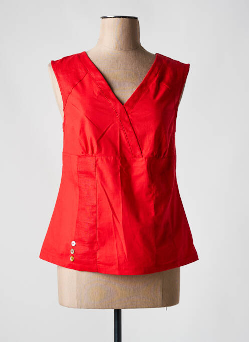 Top roșu MALOKA femeie