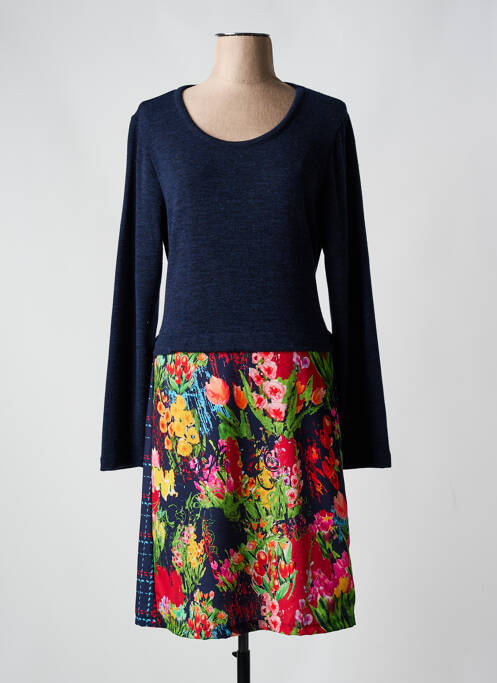 Rochie midi albastru MALOKA femeie