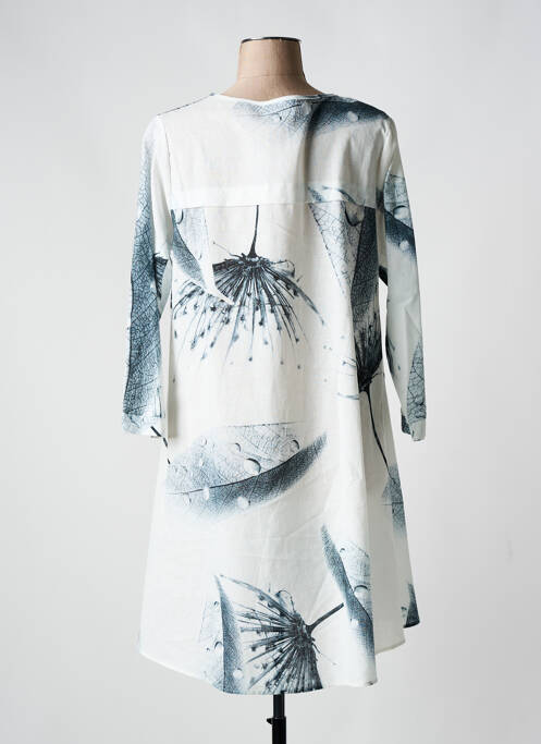 Rochie midi gri BELLA BLUE femeie